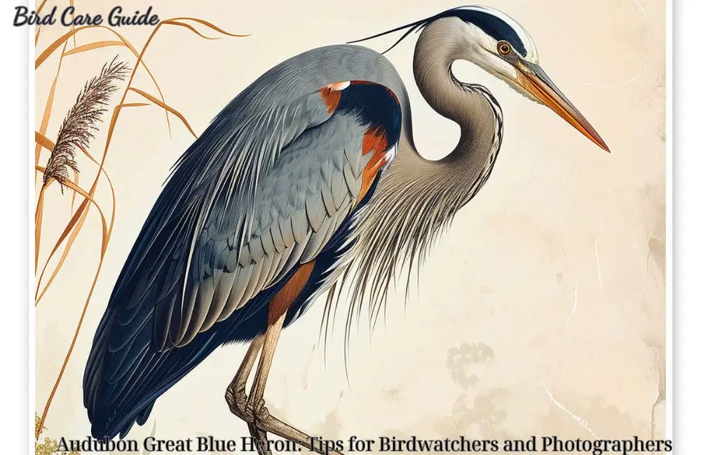 Audubon Great Blue Heron: Tips for Birdwatchers and Photographers